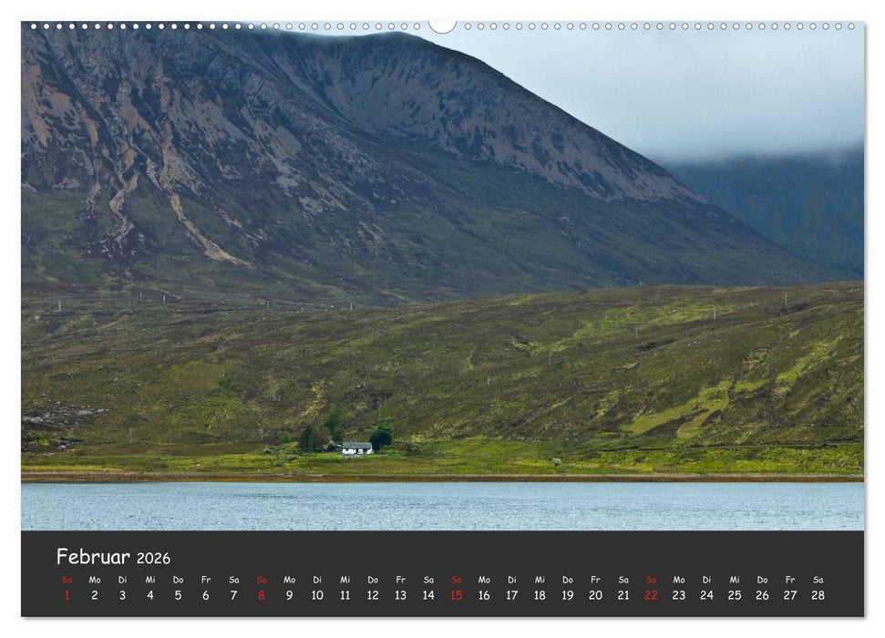 Schottland - grandiose Landschaften im Westen (CALVENDO Premium Wandkalender 2026)
