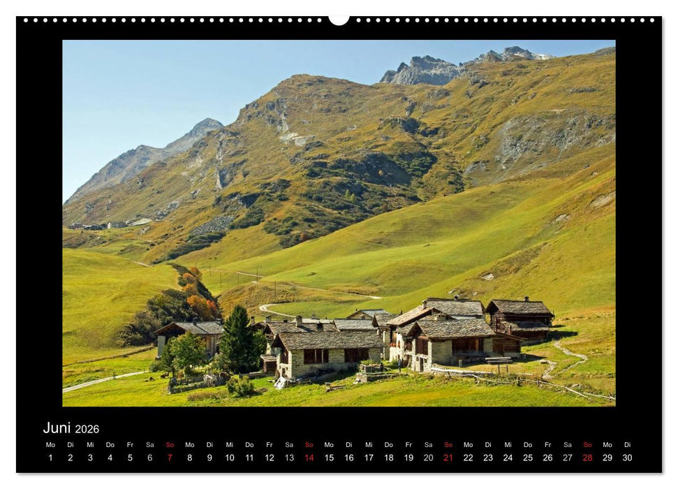 Oberengadin (CALVENDO Premium Wandkalender 2026)