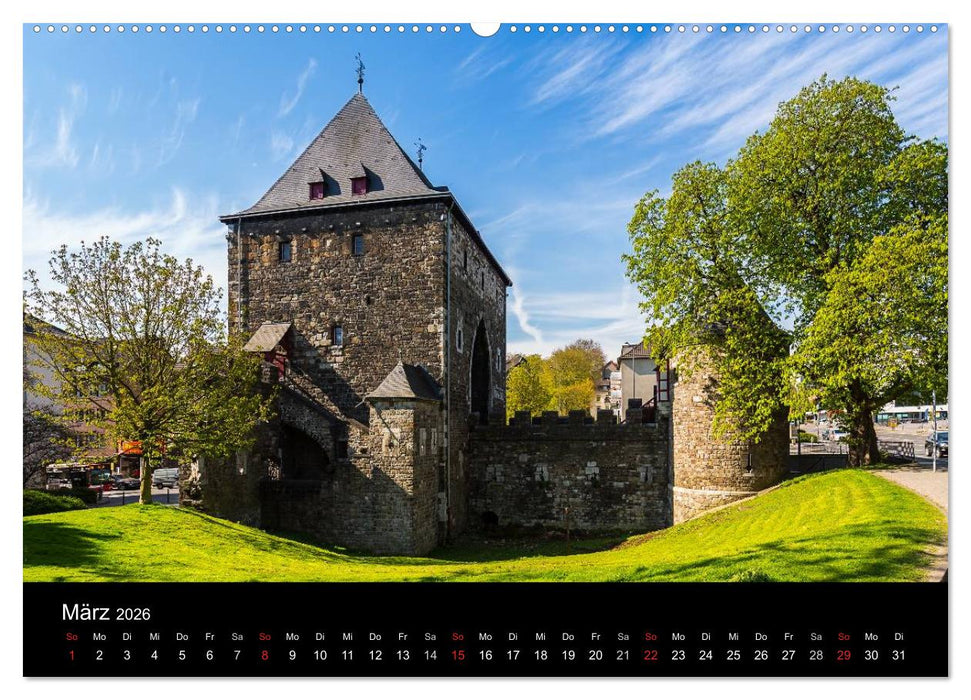 Aachen - ming Heämetstadt (CALVENDO Premium Wandkalender 2026)
