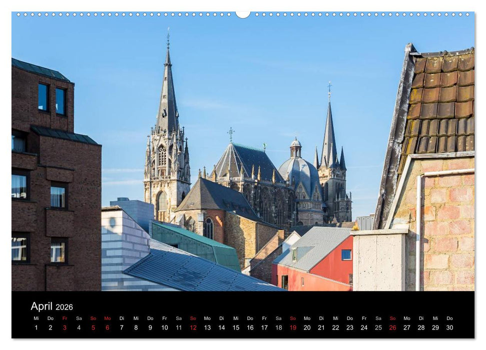 Aachen - ming Heämetstadt (CALVENDO Premium Wandkalender 2026)