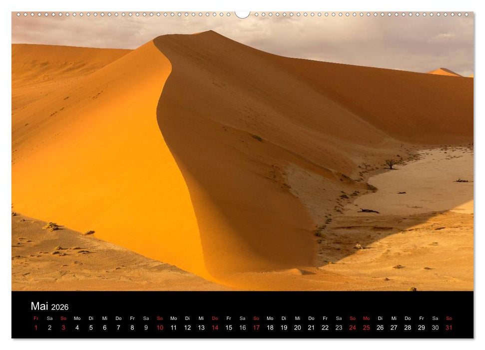 Lichterfülltes Namibia (CALVENDO Premium Wandkalender 2026)
