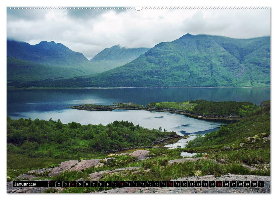 Schottland, Atemberaubender Norden (CALVENDO Premium Wandkalender 2026)