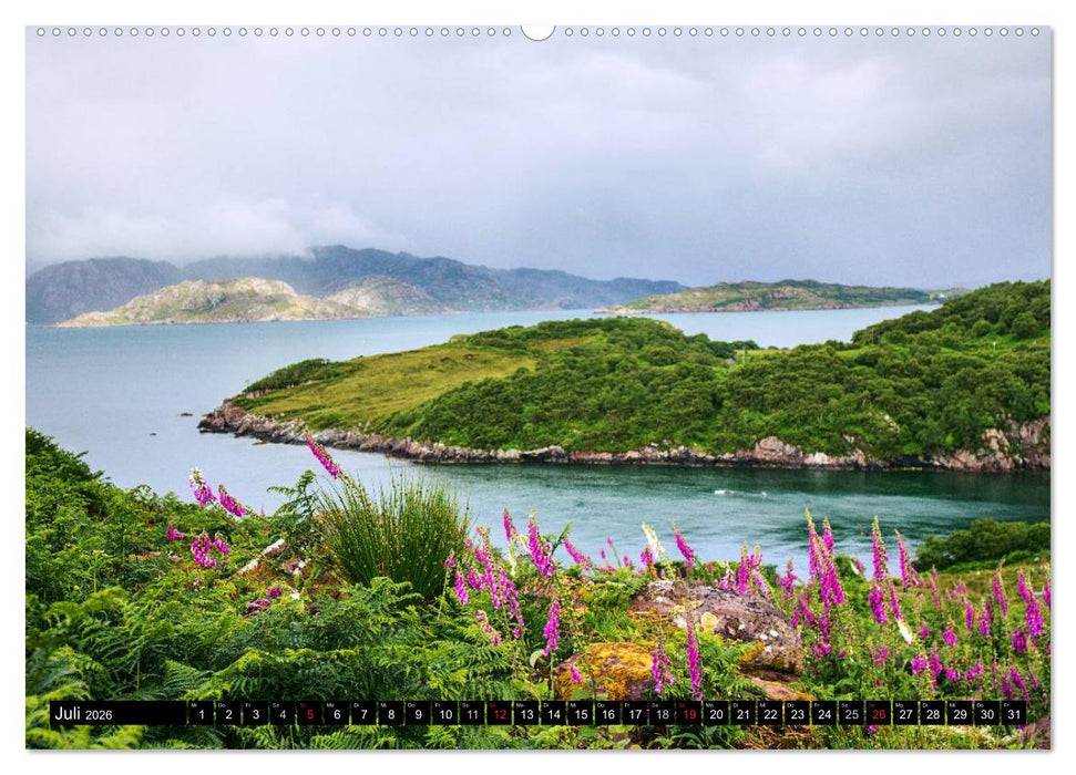 Schottland, Atemberaubender Norden (CALVENDO Premium Wandkalender 2026)