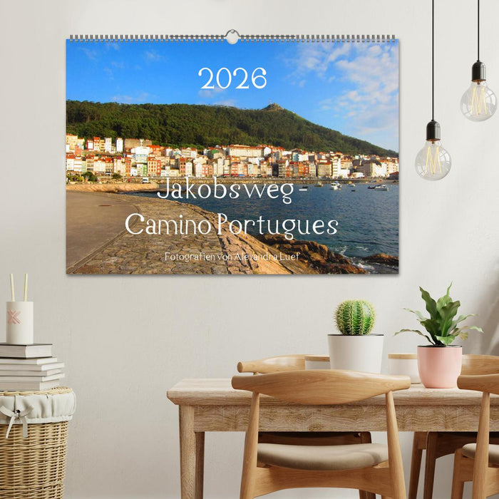 Jakobsweg - Camino Portugues (CALVENDO Wandkalender 2026)