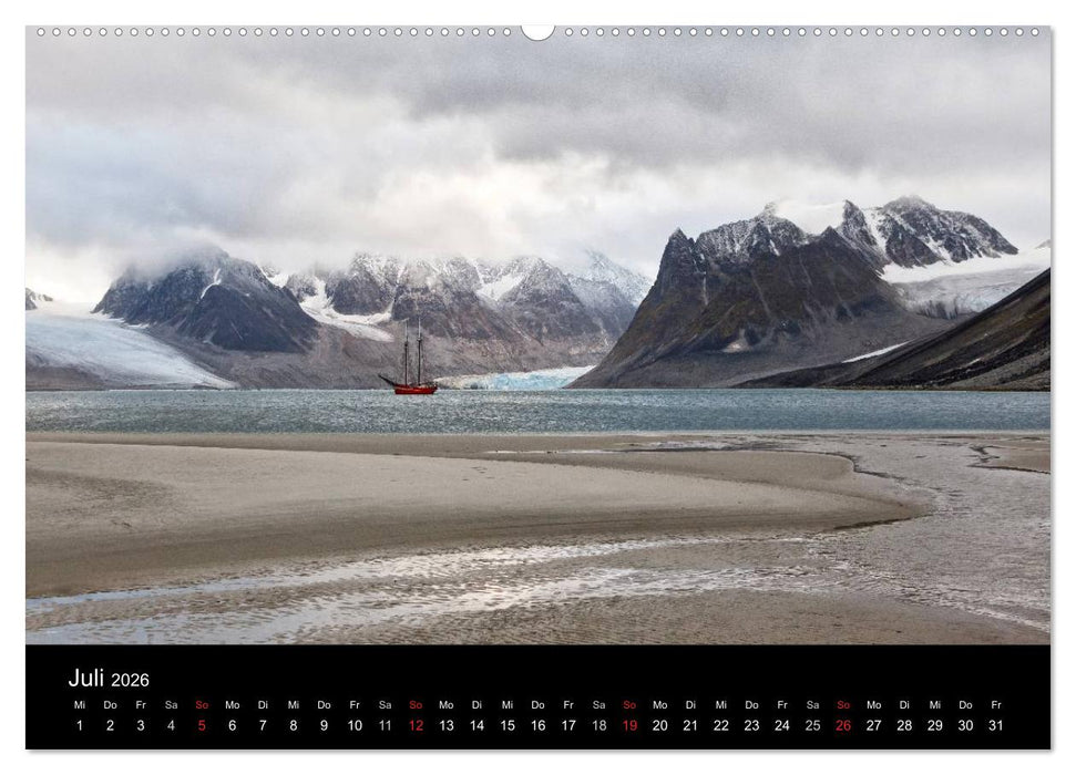 TRAUMZIEL ARKTIS, Impressionen vom Rand der Welt (CALVENDO Premium Wandkalender 2026)