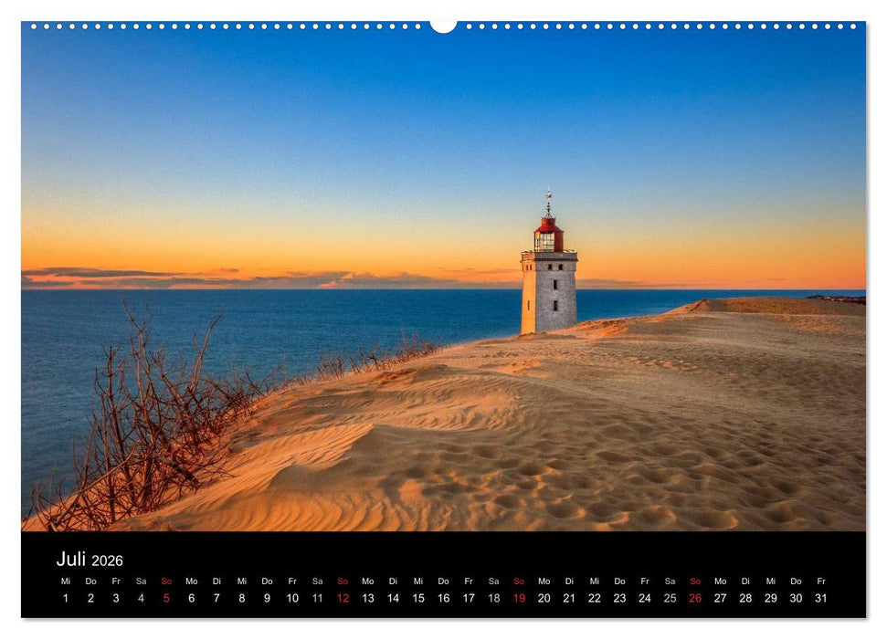 Sonnenauf- und Untergänge in Europa (CALVENDO Premium Wandkalender 2026)