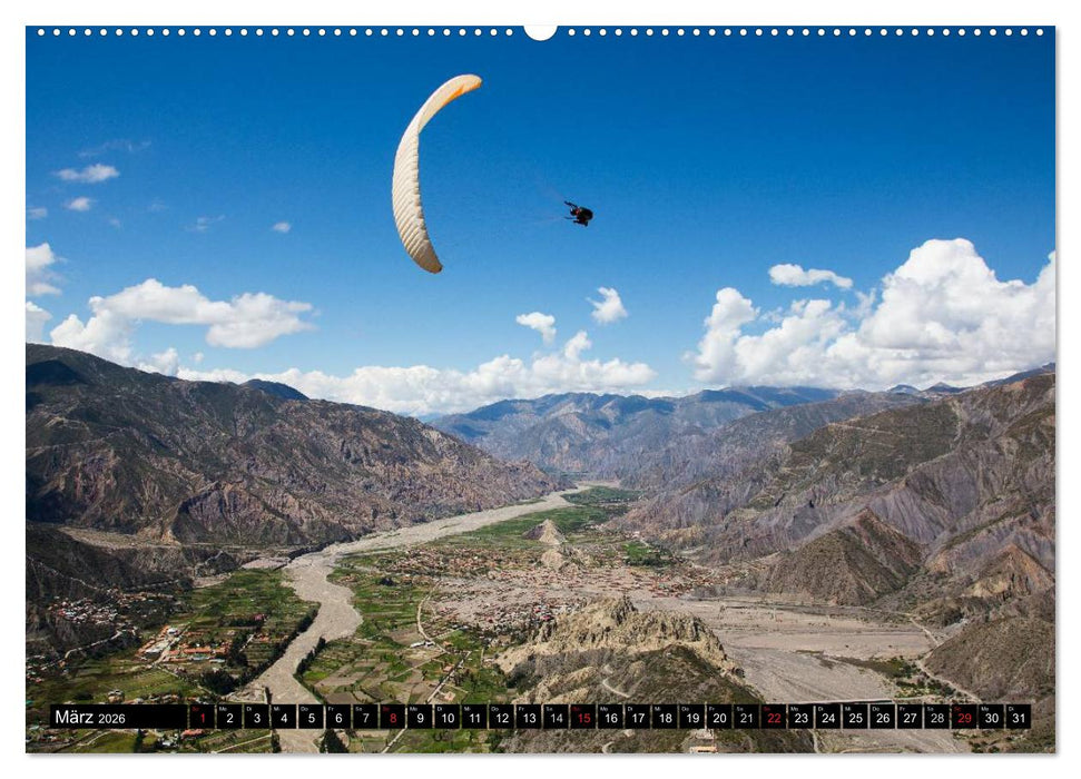 Aktiv rund um die Welt (CALVENDO Wandkalender 2026)