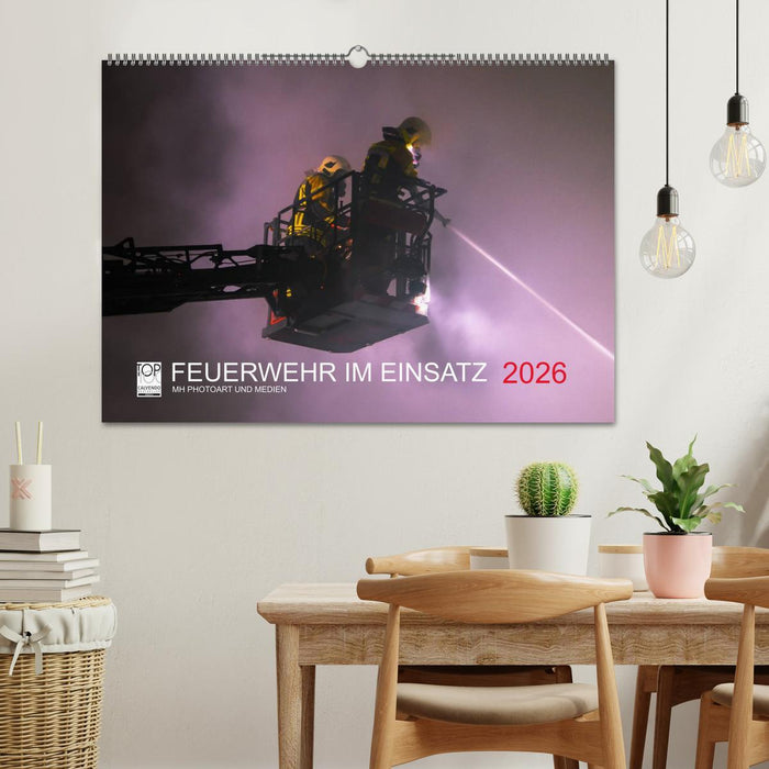 FEUERWEHR IM EINSATZ (CALVENDO Wandkalender 2026)