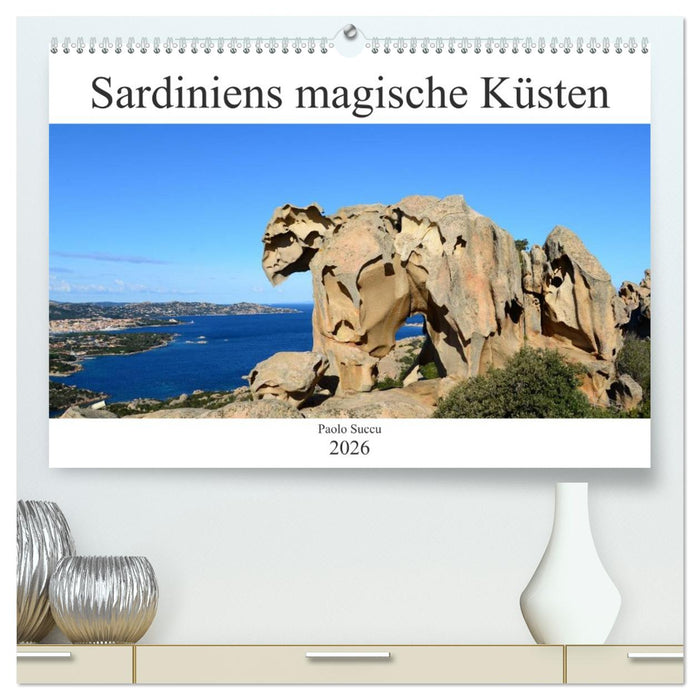 Sardiniens magische Küsten (CALVENDO Premium Wandkalender 2026)