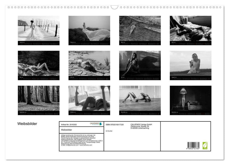 Weibsbilder (CALVENDO Wandkalender 2026)