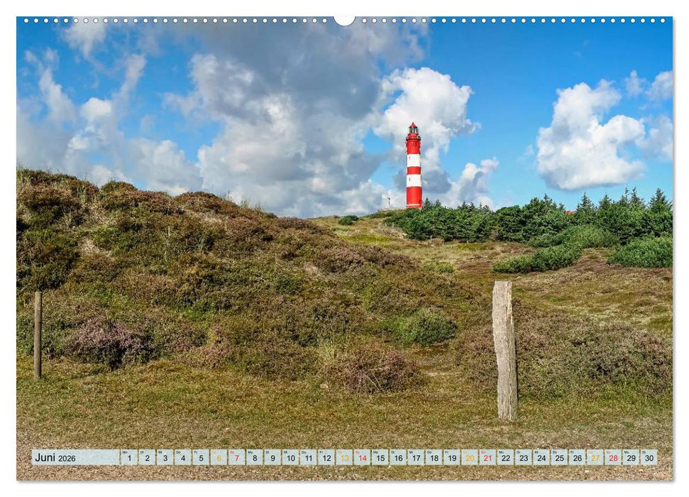 Leuchttürme - maritime Wegweiser in Deutschland (CALVENDO Premium Wandkalender 2026)