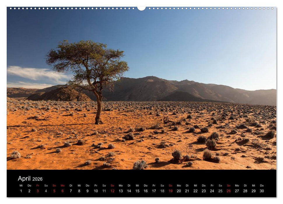 Lichterfülltes Namibia (CALVENDO Wandkalender 2026)