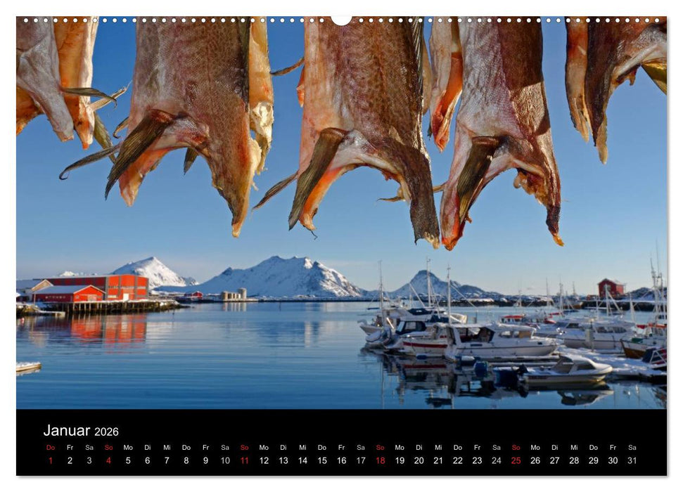 Norwegen (CALVENDO Wandkalender 2026)