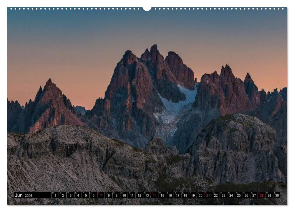 Dolomiten - Südtirol (CALVENDO Premium Wandkalender 2026)
