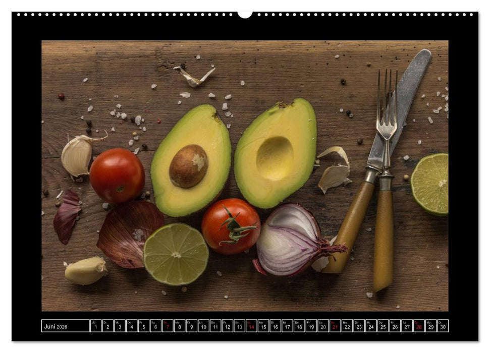 Delikatessen aus der Küche (CALVENDO Premium Wandkalender 2026)