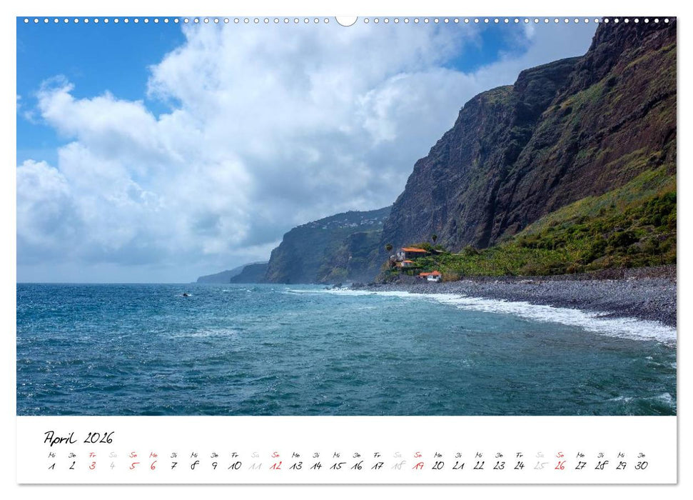 Madeira - ewiger Frühling (CALVENDO Premium Wandkalender 2026)