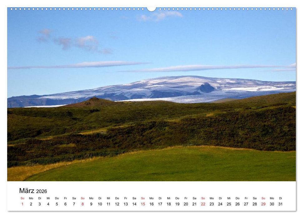 Island Natur pur (CALVENDO Premium Wandkalender 2026)