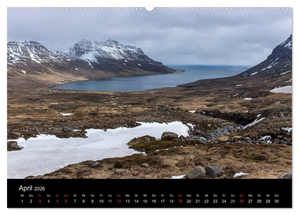 Island – Wunder aus Wasser (CALVENDO Wandkalender 2026)