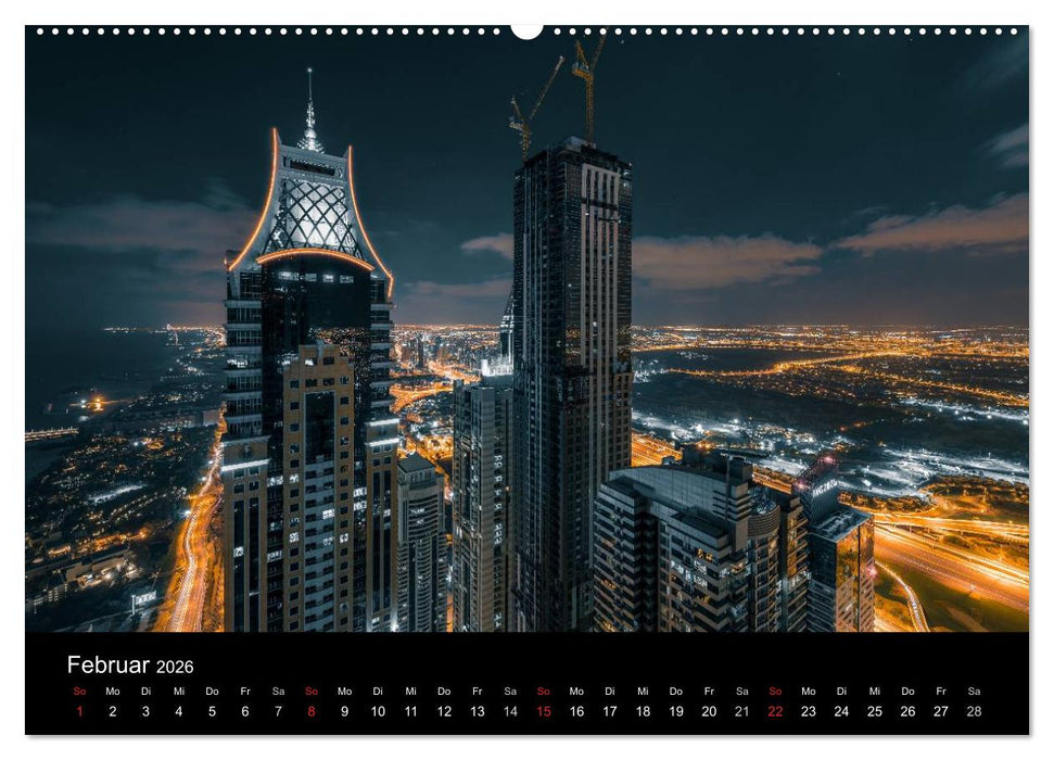 Dubai in Bildern (CALVENDO Wandkalender 2026)