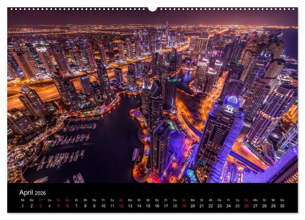 Dubai in Bildern (CALVENDO Wandkalender 2026)