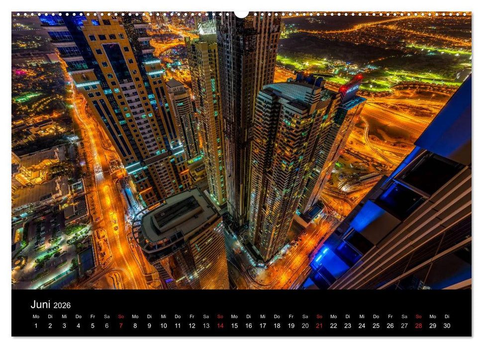 Dubai in Bildern (CALVENDO Wandkalender 2026)