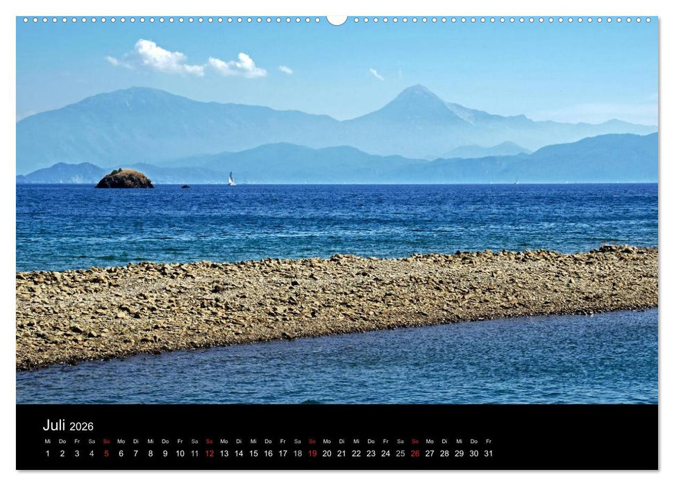 Türkische Riviera - Entlang der lykischen Küste (CALVENDO Premium Wandkalender 2026)