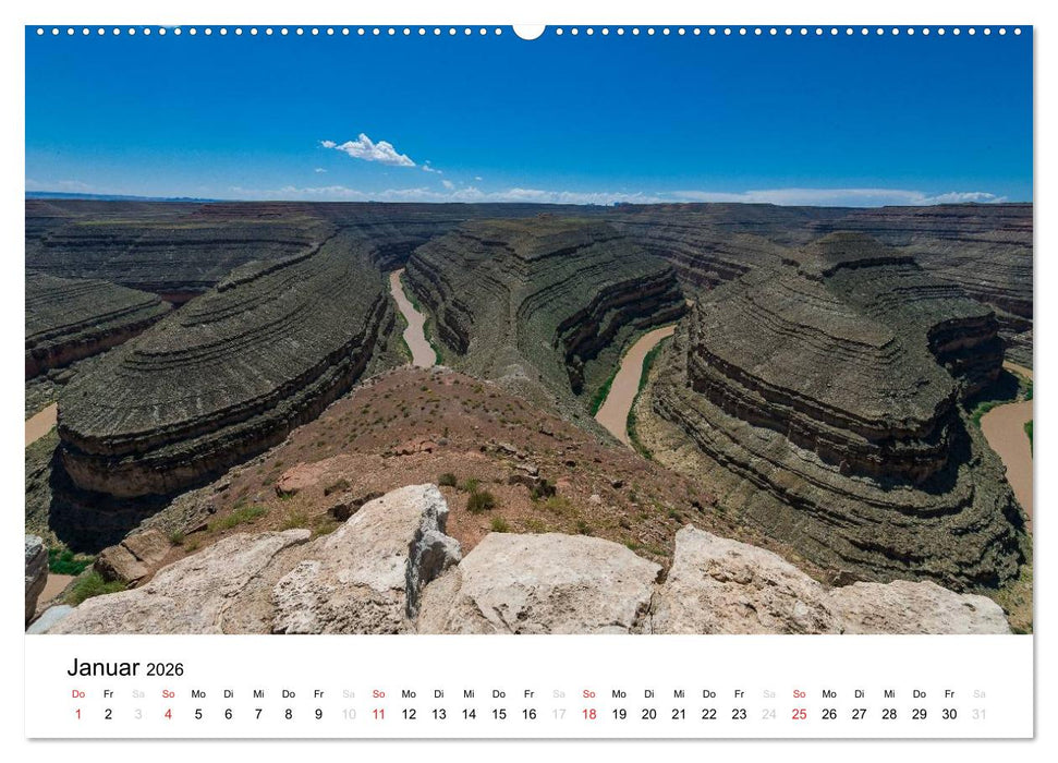 Nationalparks in Utah (CALVENDO Wandkalender 2026)