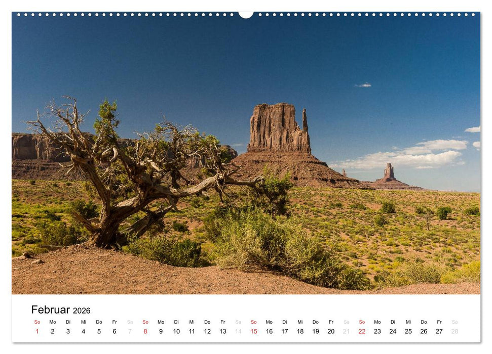 Nationalparks in Utah (CALVENDO Wandkalender 2026)