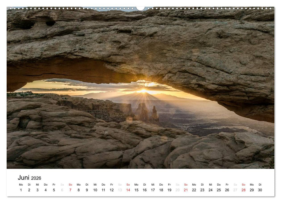 Nationalparks in Utah (CALVENDO Wandkalender 2026)