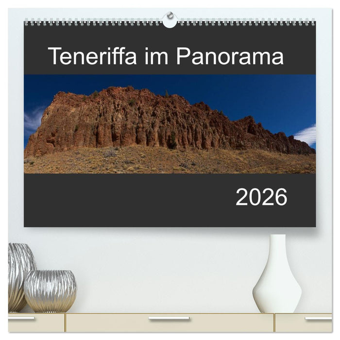 Teneriffa im Panorama (CALVENDO Premium Wandkalender 2026)