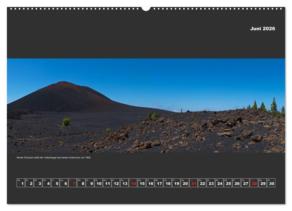 Teneriffa im Panorama (CALVENDO Premium Wandkalender 2026)