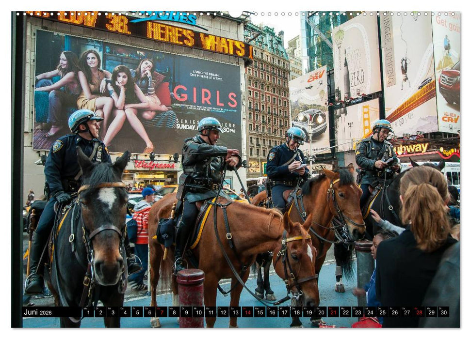 New York City - Zwischen Hudson und East River (CALVENDO Wandkalender 2026)