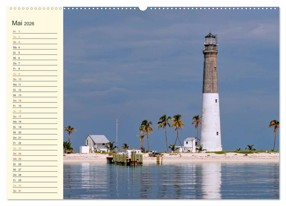 Leuchttürme - maritime Wegweiser weltweit (CALVENDO Wandkalender 2026)