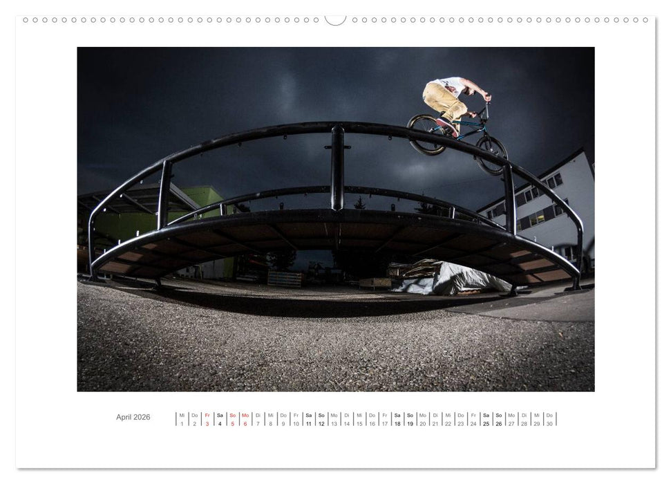 fullbmxcrmo4130 - bmx fotografie von tim korbmacher (CALVENDO Wandkalender 2026)
