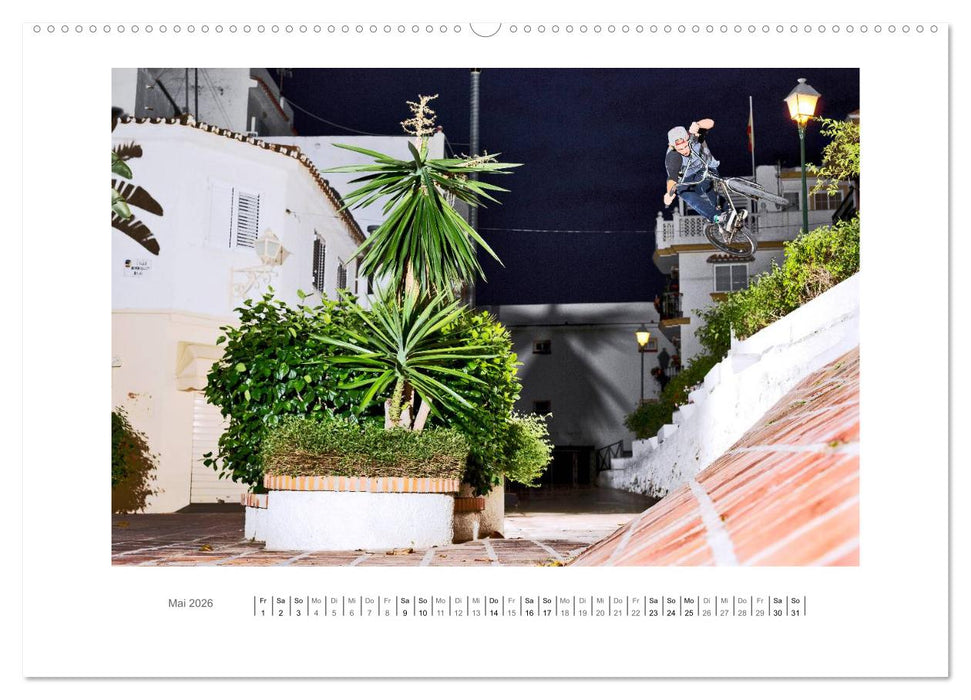 fullbmxcrmo4130 - bmx fotografie von tim korbmacher (CALVENDO Wandkalender 2026)
