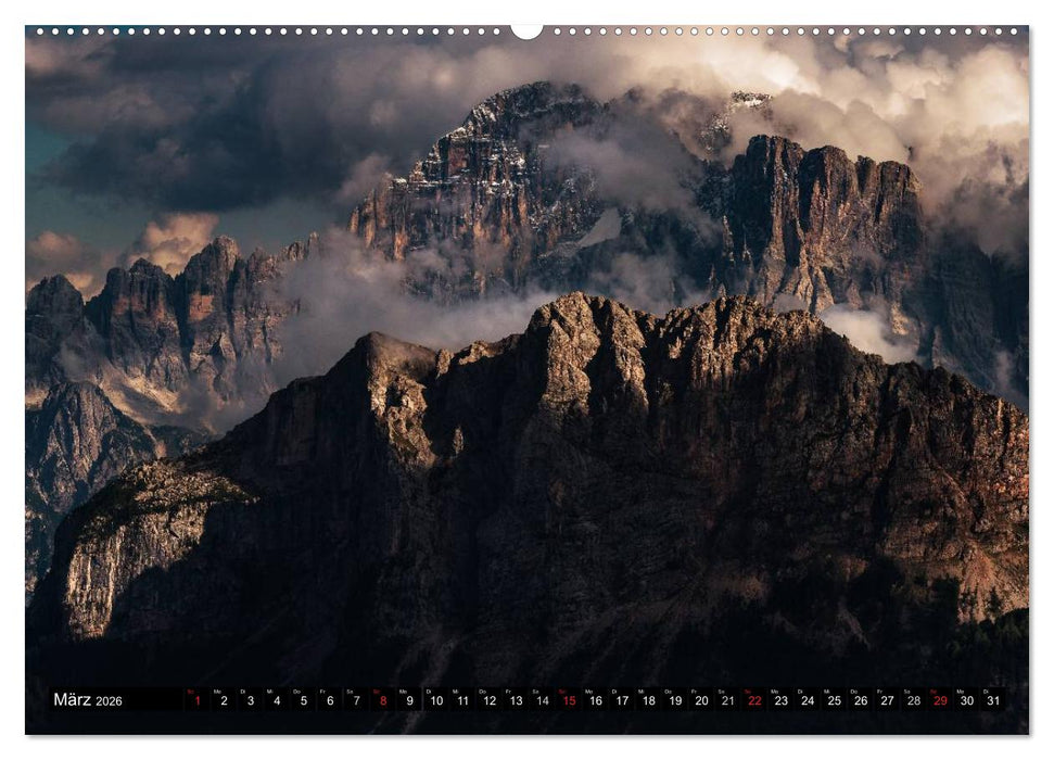 Dolomiten - Südtirol (CALVENDO Wandkalender 2026)