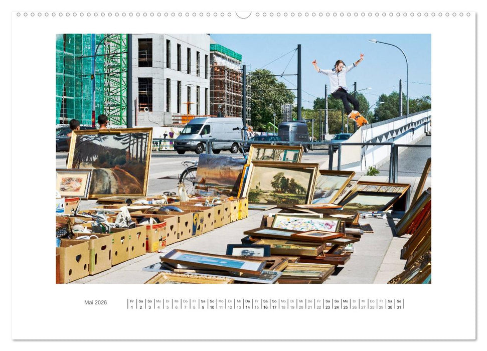woodtimesalwaysgoodtimes - skateboard fotografie von tim korbmacher (CALVENDO Wandkalender 2026)
