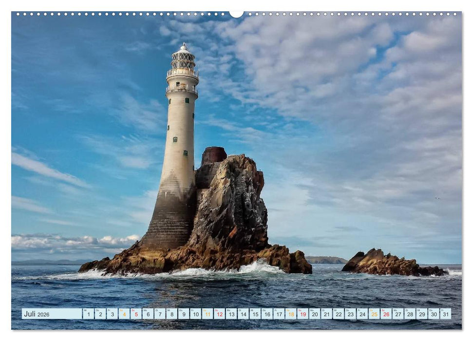 Leuchttürme - maritime Wegweiser weltweit (CALVENDO Premium Wandkalender 2026)