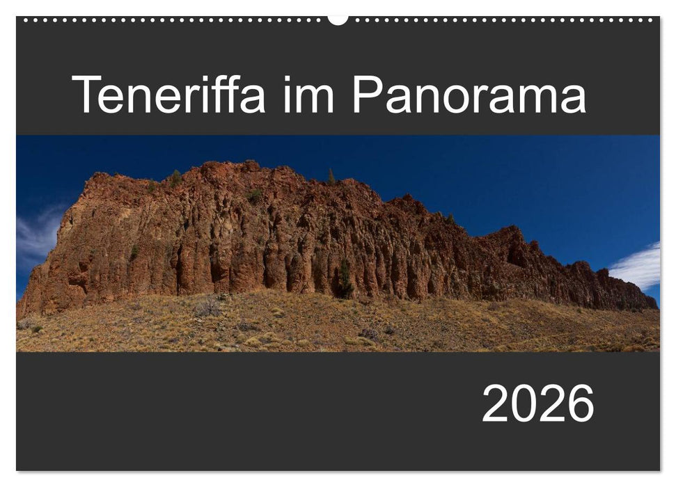 Teneriffa im Panorama (CALVENDO Wandkalender 2026)