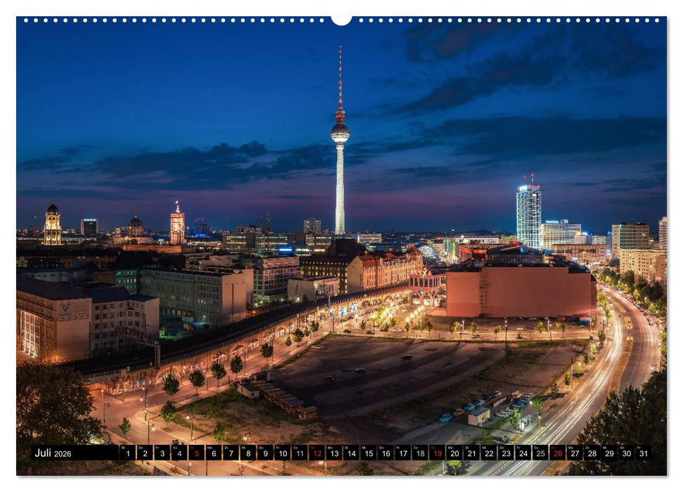 Berlin - Faszination Hauptstadt (CALVENDO Premium Wandkalender 2026)