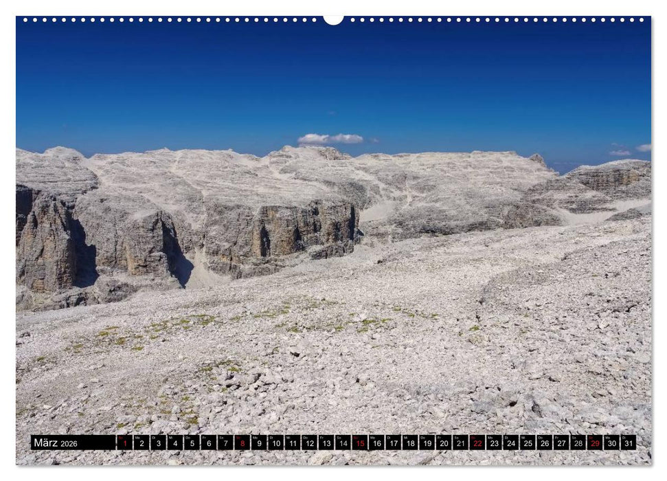 Sellagruppe - Traumhafte Ausblicke in den Dolomiten (CALVENDO Premium Wandkalender 2026)