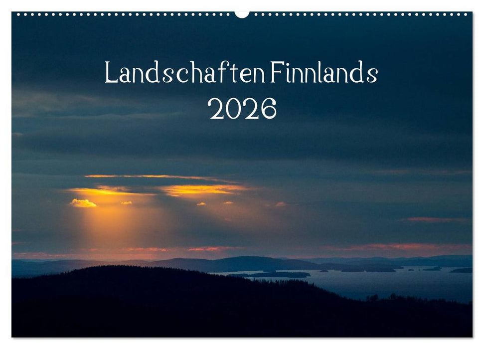 Landschaften Finnlands (CALVENDO Wandkalender 2026)