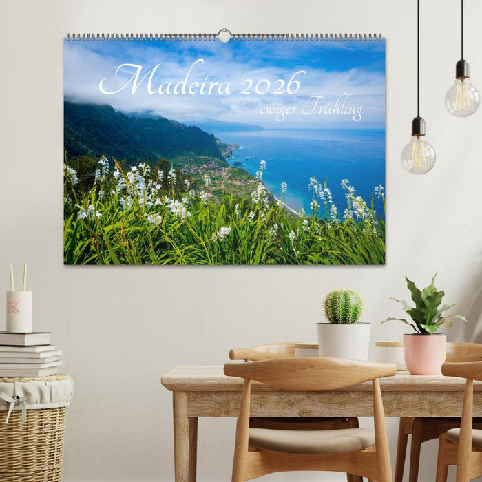 Madeira - ewiger Frühling (CALVENDO Wandkalender 2026)
