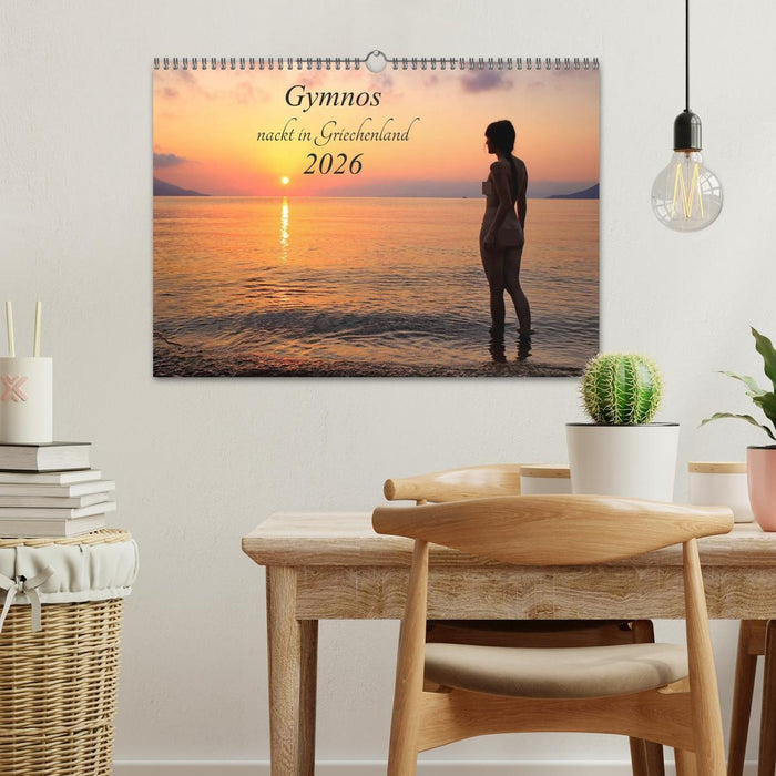 Gymnos - nackt in Griechenland 2026 (CALVENDO Wandkalender 2026)