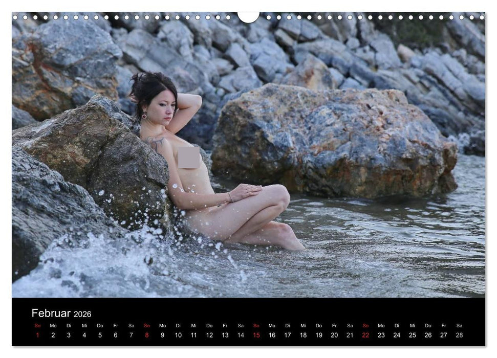Gymnos - nackt in Griechenland 2026 (CALVENDO Wandkalender 2026)