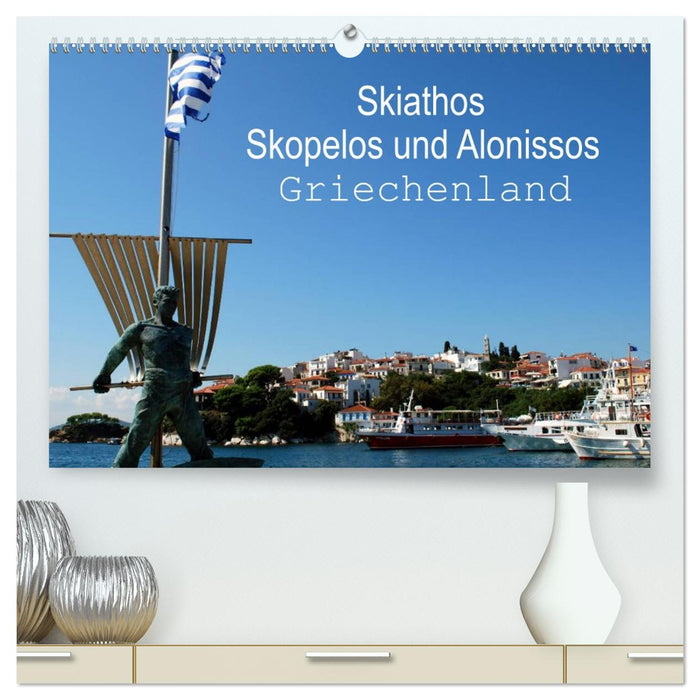 Skiathos Skopelos und Alonissos Griechenland (CALVENDO Premium Wandkalender 2026)