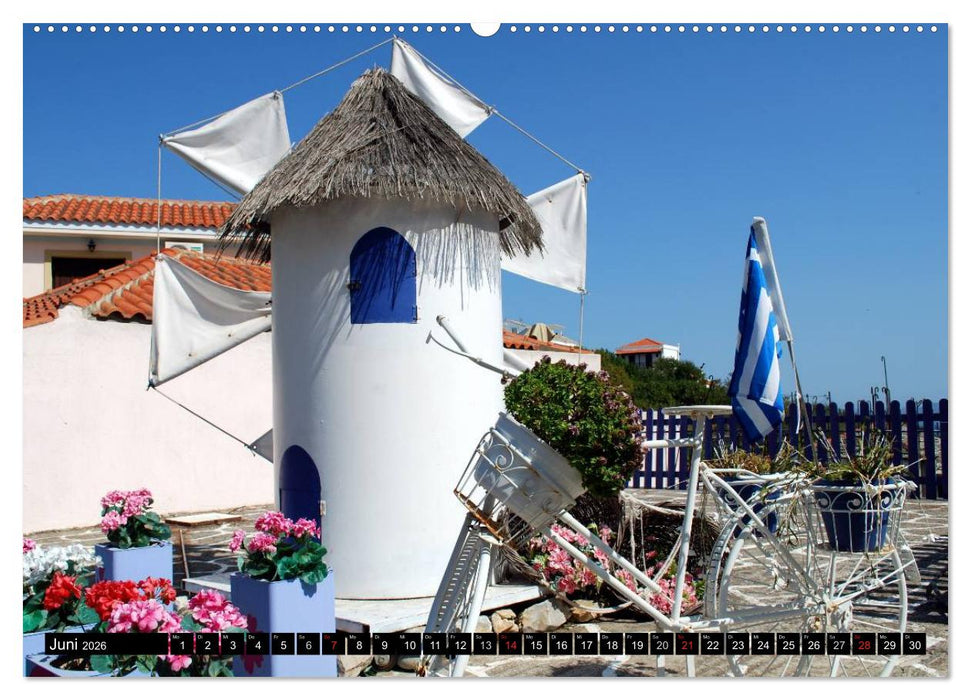 Skiathos Skopelos und Alonissos Griechenland (CALVENDO Premium Wandkalender 2026)