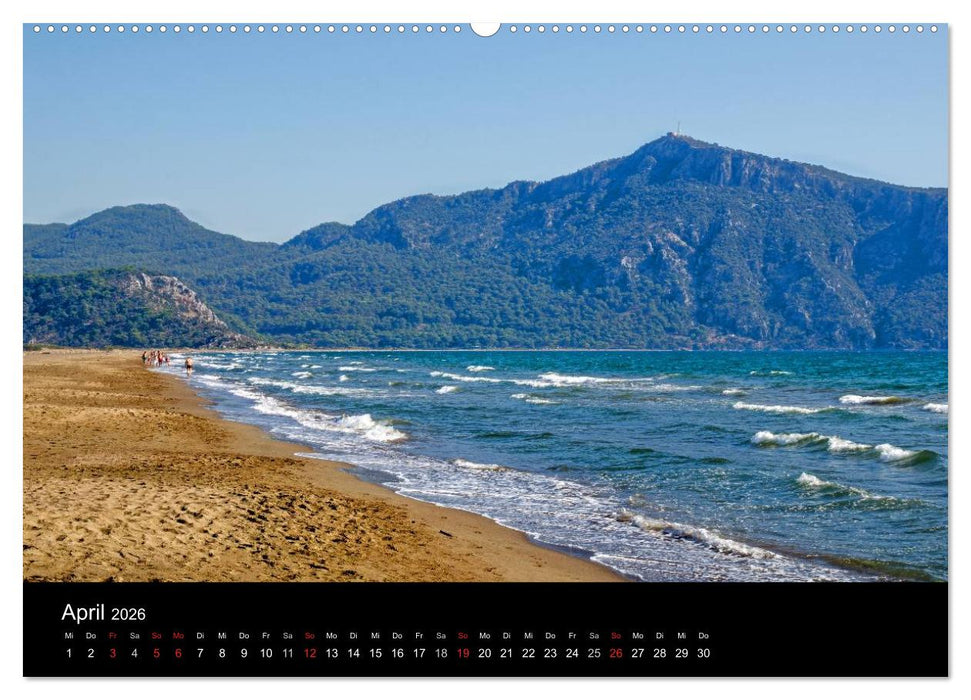 Türkische Riviera - Entlang der lykischen Küste (CALVENDO Wandkalender 2026)