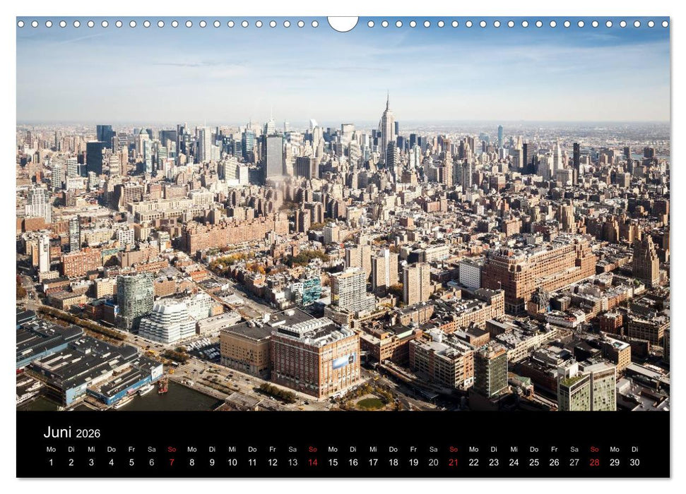 Perspektiven einer Weltstadt - New York (CALVENDO Wandkalender 2026)