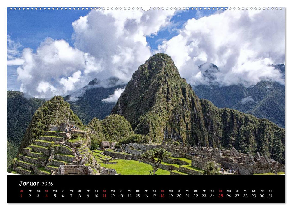Traumziel Peru (CALVENDO Premium Wandkalender 2026)